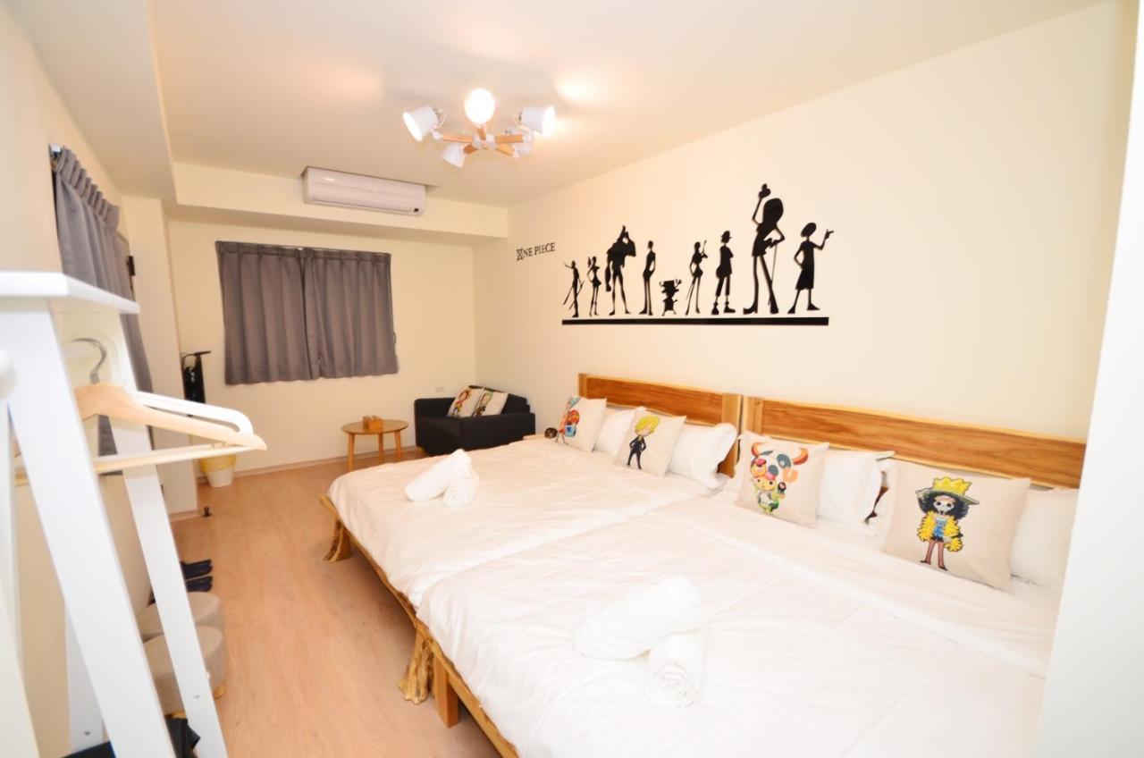 Apartmán 逢甲mickey House Tchaj-čung Exteriér fotografie